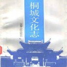 桐城文化志_1992版_PDF电子版下载